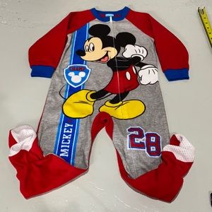 Mickey Footie PJs 3T